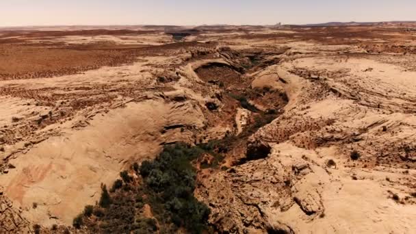 Desert Utah États Unis Paysage Pittoresque Nature Géologie Environnement Utah — Video