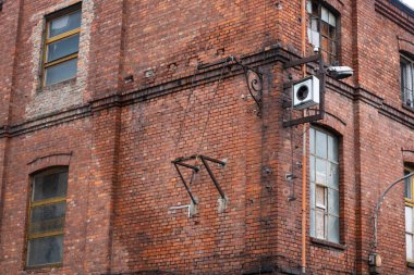 Zyrardow 'da terk edilmiş sanayi salonları