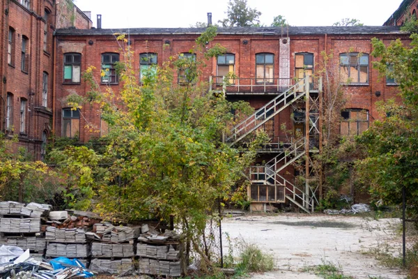 Salas Industriales Abandonadas Zyrardow — Foto de Stock