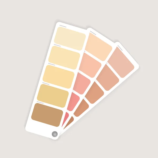 Vektorfarbenpalette Illustration Für Printdesign Symbolbild — Stockvektor