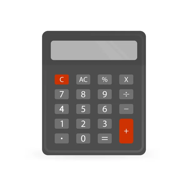 Calculadora Moderna Gran Diseño Para Cualquier Propósito Ilustración Gráfica Vectorial — Vector de stock