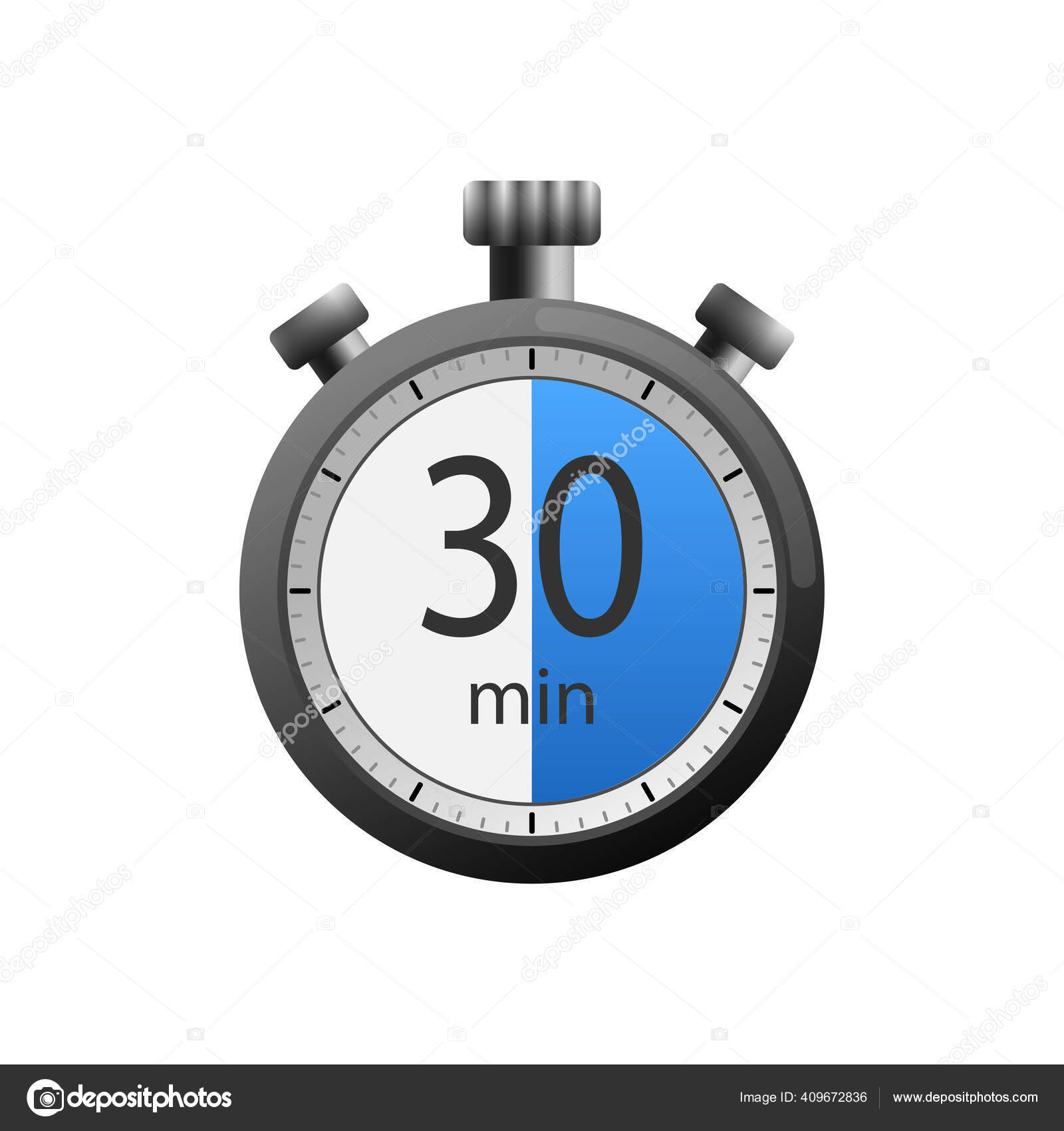 Cronometro 30 Minutos Con Musica Icono De Un Temporizador Con 30