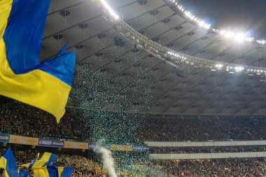 Kyiv, Ukrayna 14 Ekim 2019 Nsc Olimpiyskiy