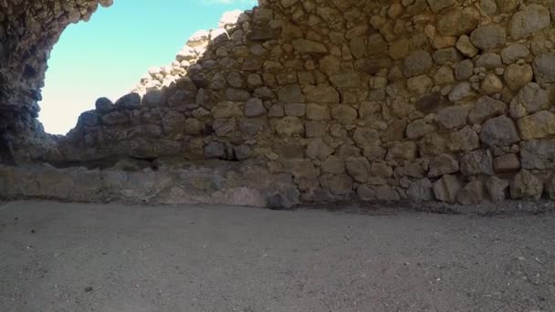 皮里古城是希腊科斯岛上的一个历史遗迹 — 图库视频影像