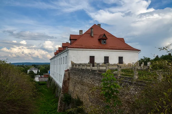 Két Szintes Palota Stanislaw Lubomirski Herceg Területén Található Dubno Castle — Stock Fotó