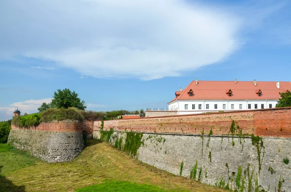 Schöne Aussicht Auf Die Mittelalterliche Burg Dubno Bei Dubno Region — Stockfoto