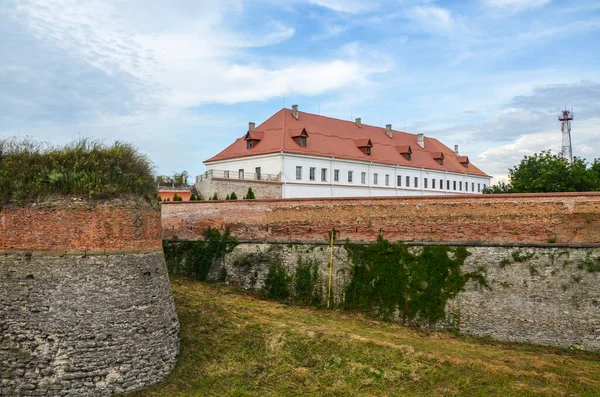 Két Szintes Palota Stanislaw Lubomirski Herceg Területén Található Dubno Castle — Stock Fotó