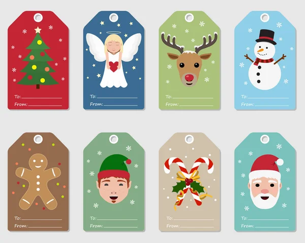 Noel Hediyelik Etiketler decoratioon