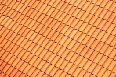 Arka plan turuncu çatı kiremitleri