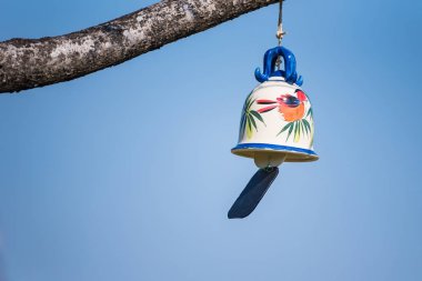 Seramik rüzgar Chime.Thailand asılı