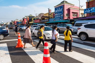 Bangkok, Tayland - May, 10, 2019 : Tanımlanamayan isim İnsanlar sto