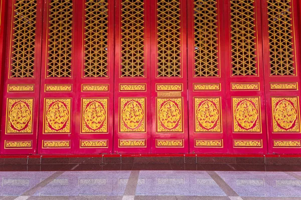 Close up Chinese door, Golden Dragon door.