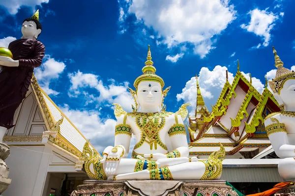 Nakhon Pathom Thajsko Červen 2020 Velký Buddha Socha Chareon Rat — Stock fotografie