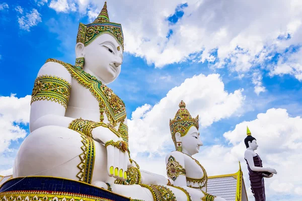 Nakhon Pathom Thailand June 2020 Big Buddha Statue Chareon Rat — Stock Photo, Image