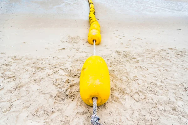 Flotabilidad Playa Señal Advertencia Peligrosa — Foto de Stock