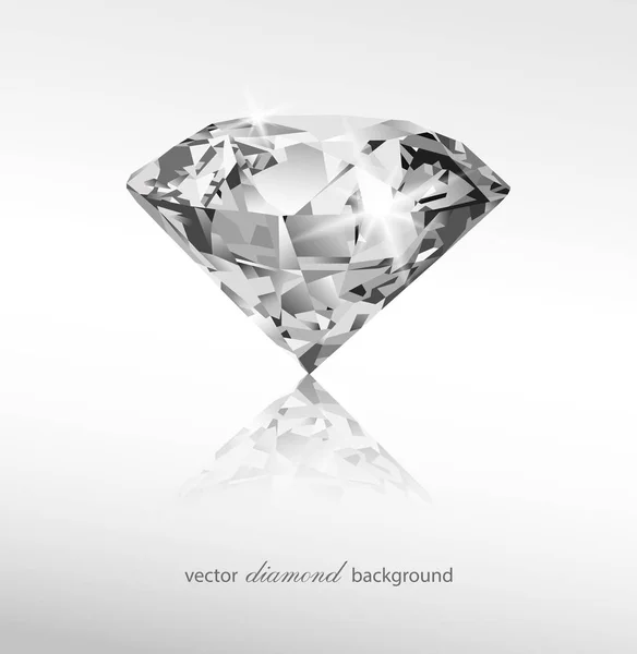 Fond Luxe Avec Diamant Vectoriel Pour Design Moderne — Image vectorielle
