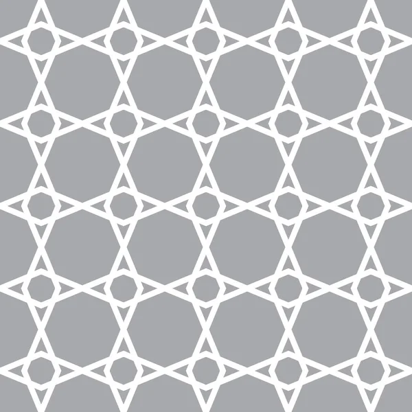 オリエンタルシームレスベクトルパターン 背景のためのアラビア語幾何学的装飾 — ストックベクタ