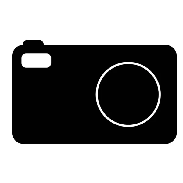 Ένα εικονίδιο ψηφιακής κάμερας — Διανυσματικό Αρχείο
