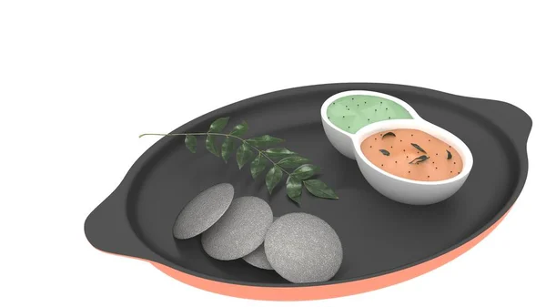Gros Plan Bol Légumes Nourriture Indienne — Photo