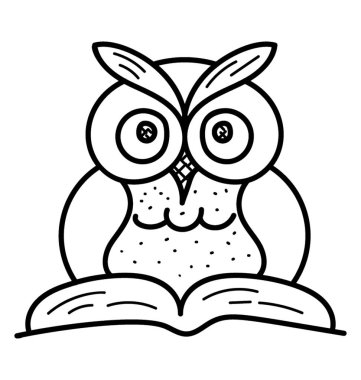 Kitap, hikmet ve bilgi kavramı okuma baykuş