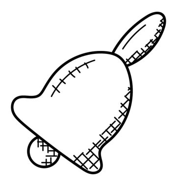 Alarm ve bildirim için Bell tasarım simge