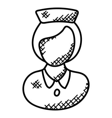 kadın bir uçakta hostes sunmaktadır.