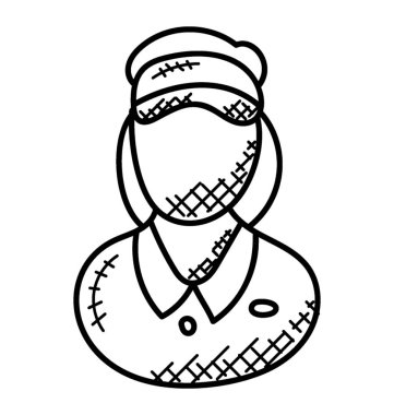 Bir uçak pilot ve pilot uçağın uçuş denetler