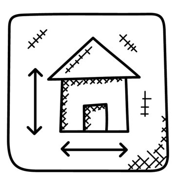 Bir teknik resim veya mimari planı planı olduğunu 