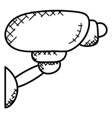 Bir güvenlik donanımları, güvenlik kamerası