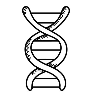 DNA genetik işareti simgesi