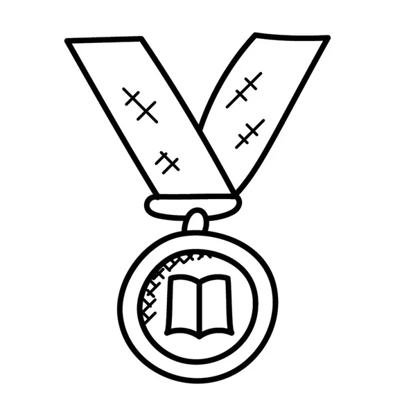 Медаль Достижения — стоковый вектор