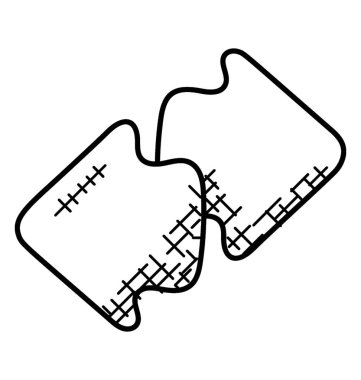 Gösterge ve direcion kavramı için sol ve sağ ok