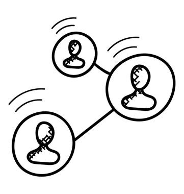 Bir grup kişiye bağlı kuruluş pazarlama yoluyla bağlı 