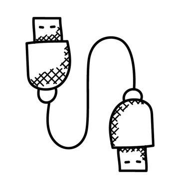 USB veri aktarımı ve şarj kablosu 