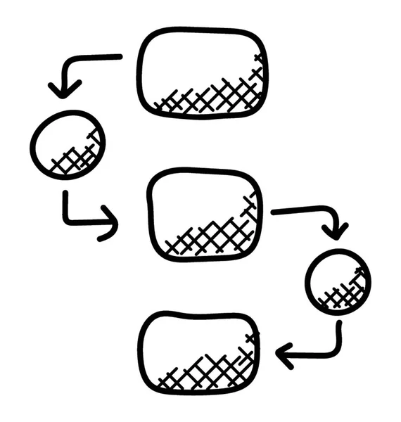 Sitemap Structure Fichier Index — Image vectorielle