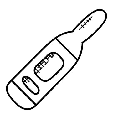 Aşı, tıbbi ampül için kapalı şişe