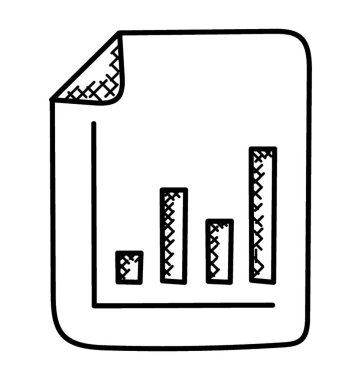Çubuk grafiği kavramı planlama iş rapor sunma ile iş raporu