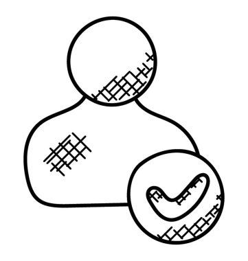 Onay işareti, ilgili kişi ile bir kullanıcı profiline kaydedilmiş kavramı