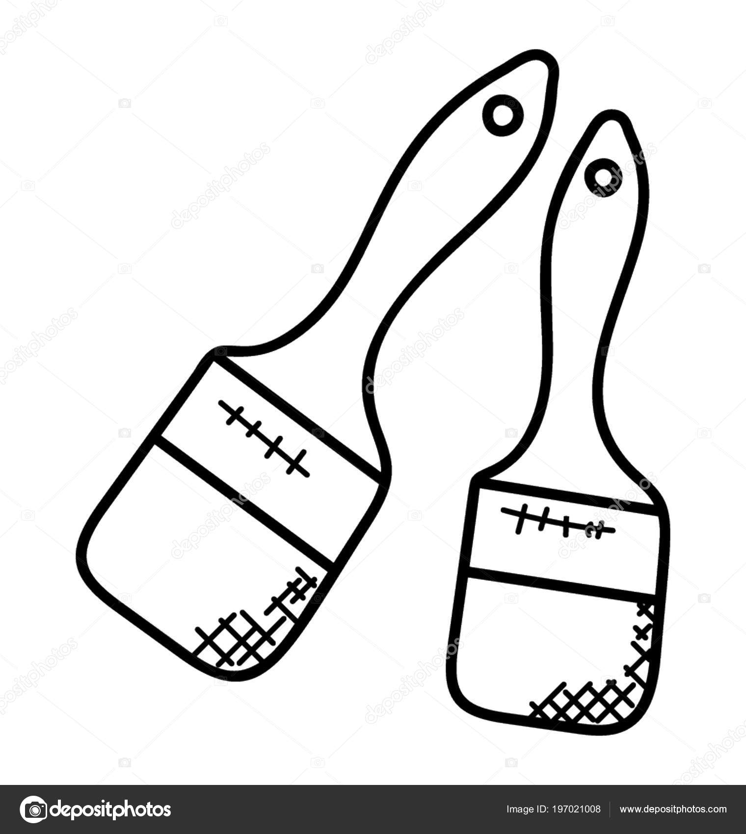 Paint Brushes Painting Tools Decorate Renovate Interior