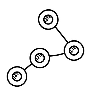 İşaretçiler yol medyan veya kilometre taşları kavramı sunan tek bir çizgi ile katıldı