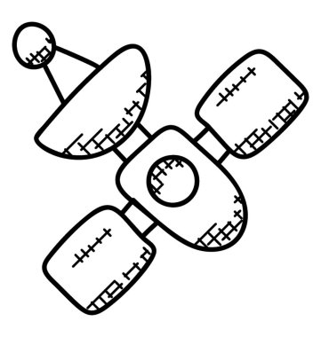 Bir uydu navigasyon Gps navigator simgeleyen belirli pozisyon.