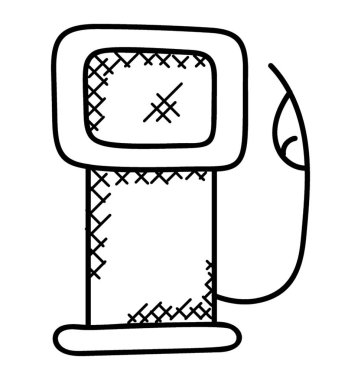 Akaryakıt İstasyonu konumunu ifade eden bir yakıt pınarı. 