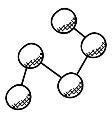 Farklı kilometre taşları kilometre taşı navigasyon cihazları temsil eden noktaları ifade eden bir harita.