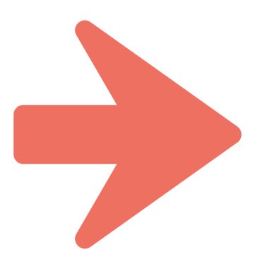 Tamam, düz simgesi tasarım gösteren bir oka 