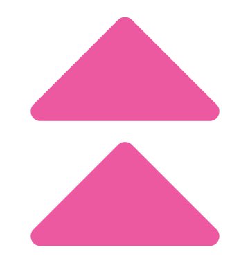 Yukarı yönde kaydırma yukarı ok gösteren bir ok 