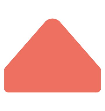 Yukarı ok yukarı yön gösteren bir ok 