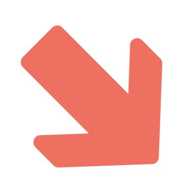 Doğru yolu gösteren bir gösterge ok