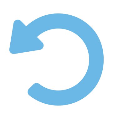 Döndürme ok bir daire, yenileme ok