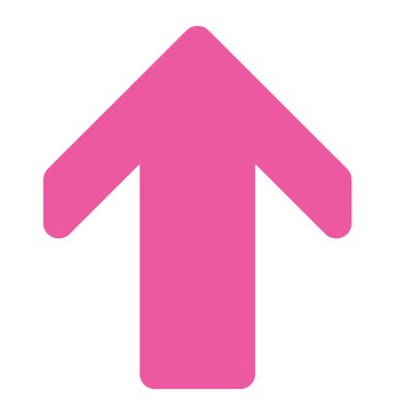 Yukarı ok yukarı yön gösteren bir ok 