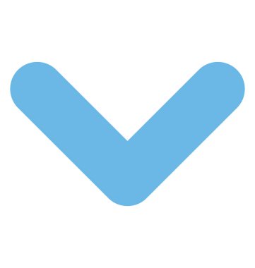 Yukarı yönde kaydırma aşağı ok gösteren bir ok 